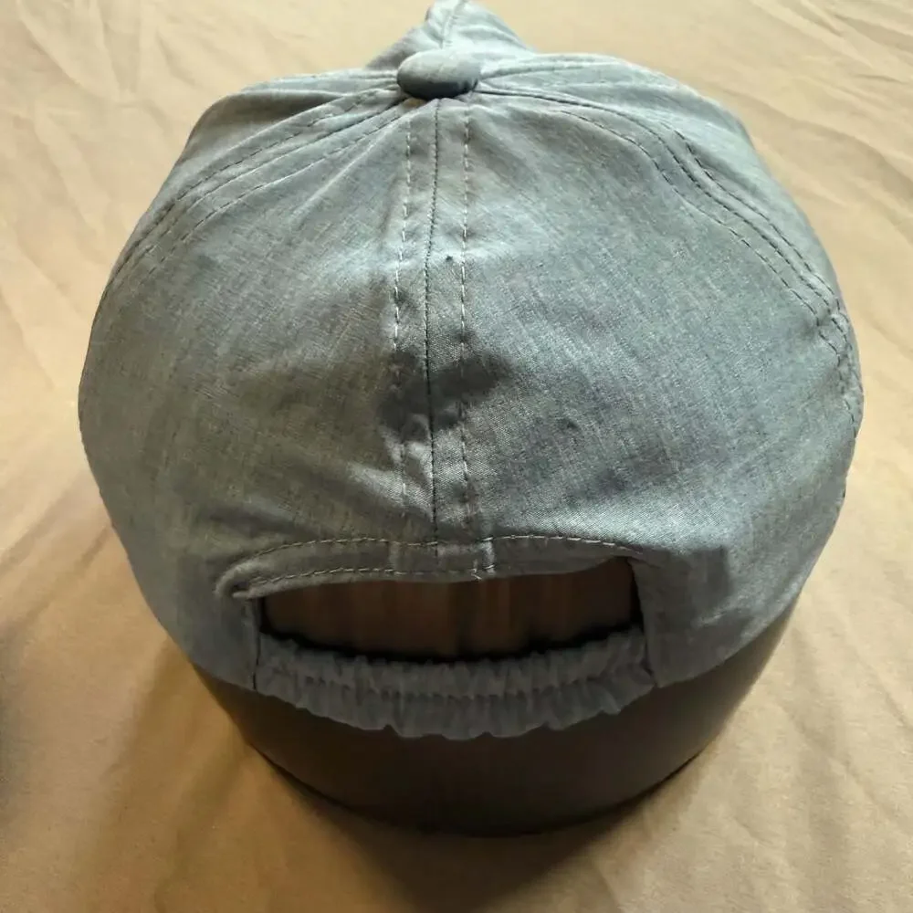 Infant Baseball Mascot Blue Performance Stretch Dad Hat Elastic Back